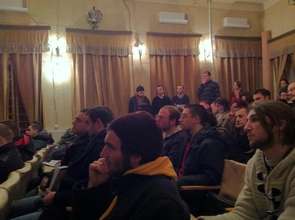 Attendees at the Judt Discussion