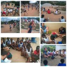 Team Misfits running physical education