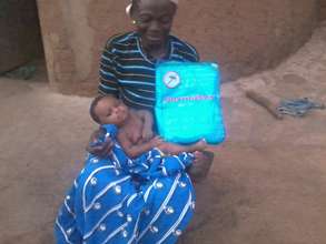 A mother and her baby are now safe at night!!!!