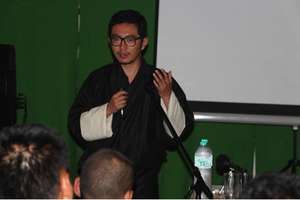 "Do not talk bad about something or somebody but r