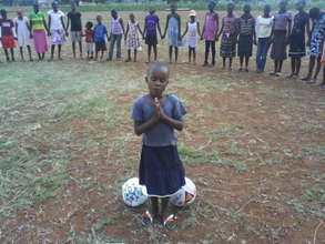 Opening prayer before the match begins