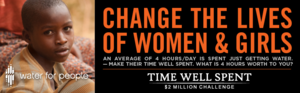 Change the lives of women & girls...