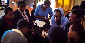 The Step Forward team of the Girls Academy