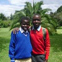 Boys in their uniforms for school