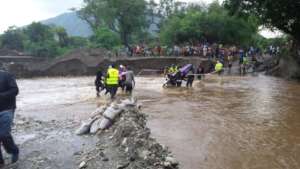 Infrastructure damage hampers aid efforts