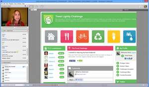 Screenshot from our e-course