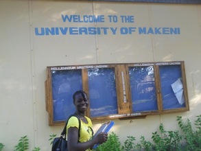 Juliet at University of Makeni