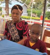 Egbert with his Mother