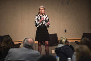 Caroline King, WA STEM CEO, at the Summit