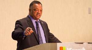 Rev. Jesse Jackson Speaks at the 2014 STEM Summit