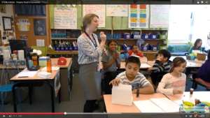 Kellie Goodman Teaches Her Classroom