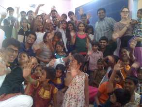 Children on Diwali  with IBS-Hyderabad Students