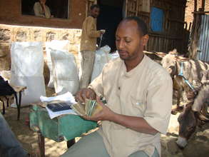 Solomon's loan has made him an entrepreneur