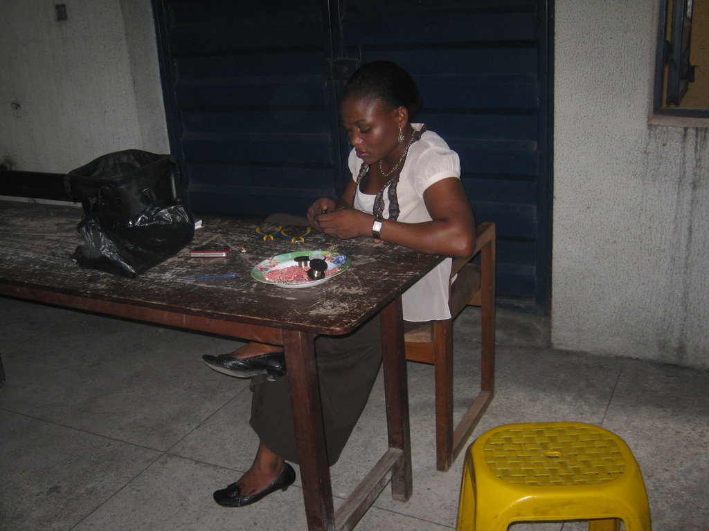 Provide life skills in bead making for Okowo Rukay