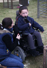 Will Cleary at the 2012 Easter Egg Hunt