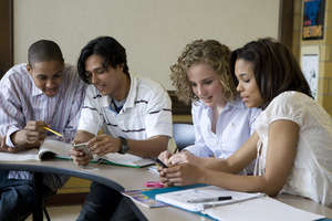 Students at Finance Park for a day of learning