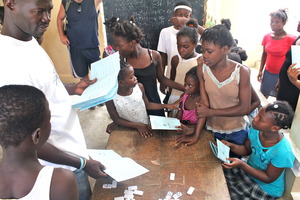 Handing out report cards!