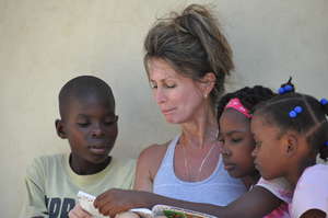 Our kids learning to read