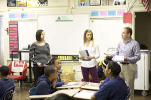 JA Students learning in Philadelphia