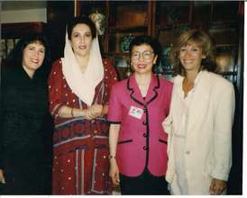 TTC crew & Frmer Pakistani PM Benazir Bhutto