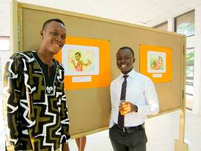 Sela Adjei and El Carna by their illustrations