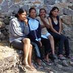 Family Members Observing a Site Planning Meeting
