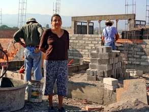 Georgina Takes a Break to Survey Progress