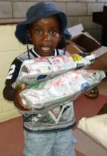 This boy was so surprised and so happy!