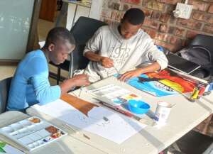 Artworks in progress