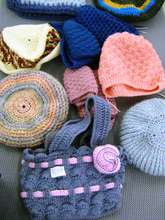 Hats and handbags - all handmade in Missionvale!