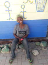 A beautiful and grateful smile in the crowd