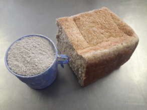 Daily bread and soup in exchange for recycling