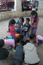 Learning circles in Santo Domingos Craft Market