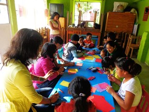 Learning circle activities at Melel's premises