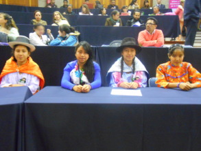 Abigail representing Melel in Mexico city
