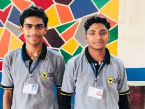 satya & his classmate