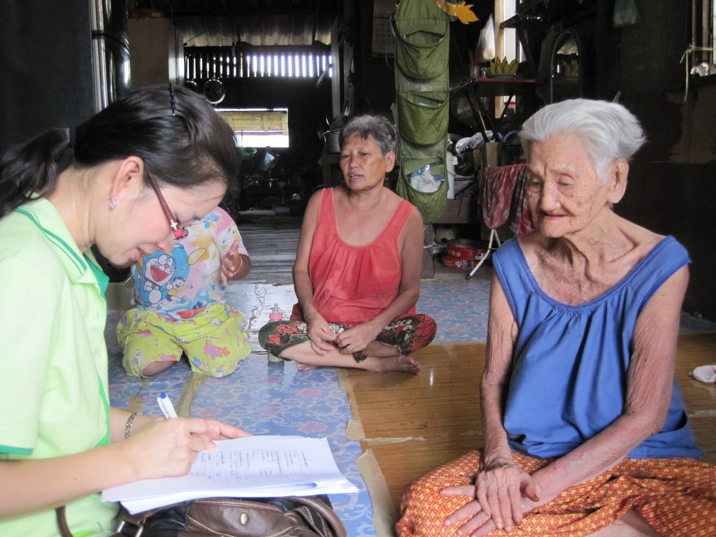 Older People volunteering for older people