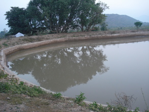 Water harvesting structure in a Oran