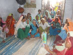 Women's Self-Help Group Meeting, Alwar, Rajasthan