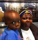 Rigan and mom