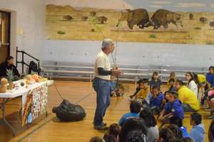 Environmental curriculum at Little Wound School