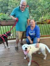 Elliott with his New Family!