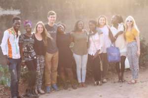 GlobeMed at GWU interns onsite with Set Her Free.
