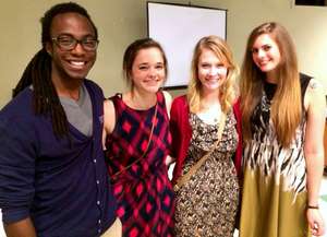Jabari & the GlobeMed at Truman State team