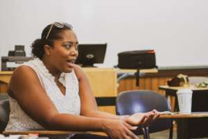 GHFP-II's Angelina Gordon shares with LI delegates