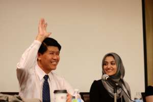 Dr. Htin Zaw and Sadia Nawab, Community Inclusion