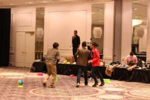 Community building with alumnus Gerald Guevarra