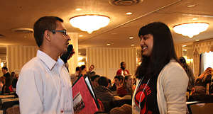 Manuel of Kallpa Iquitos & Ria Pal at the Summit