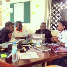 Partners from Uganda & Kenya learn from each other