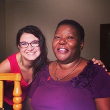 Alyssa & Dr. Noerine Kaleeba, Founder of TASO